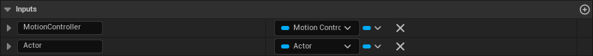 GrabComponent's TryGrab's inputs GrabComponent's TryGrab function's inputs